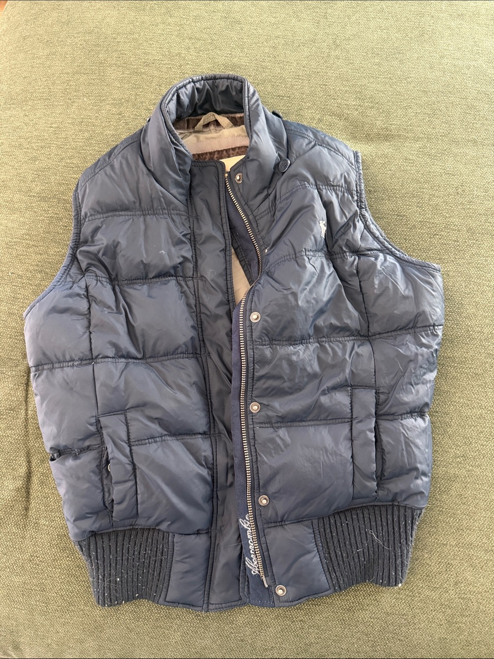 Abercrombie and fitch vest Y2K
